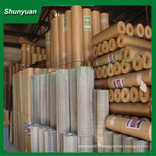 Anping Factory 12 Inch Hot Dipped Galvanized Welded Wire Mesh( ISO9001)